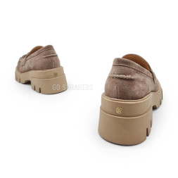 Brunello Cucinelli Loafers Suede Woman Beige