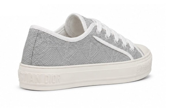 Женские кеды Dior Textile Sneakers Walk'n'Dior Grey